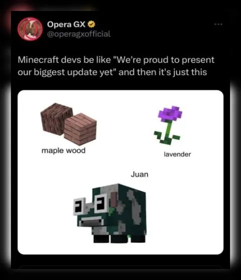 Minecraft Biggest Update Yet