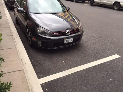 Volkswagen K ERWING License Plate