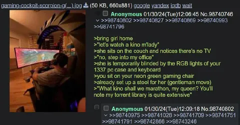 RGB Gaming Room Kino Date