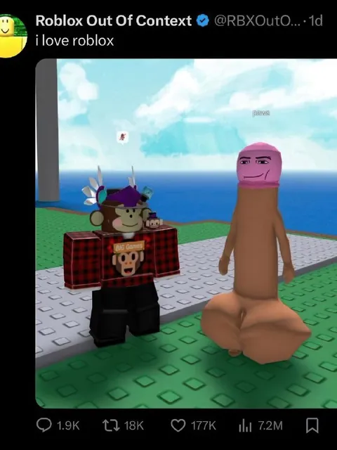 I Love Roblox Out of Context