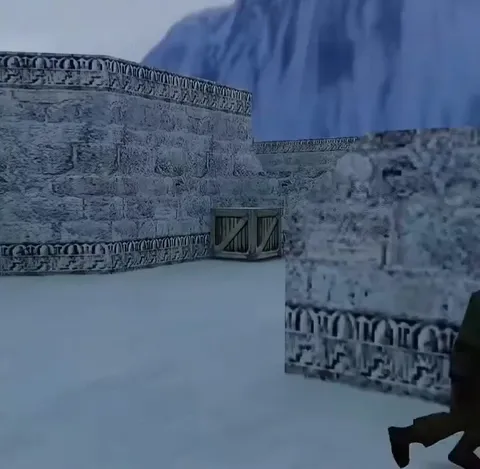 Зимняя прогулка по картам Counter-Strike