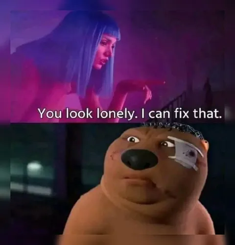 You Look Lonely I Can Fix That