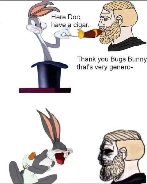 Bugs Bunny Gives a Cigar