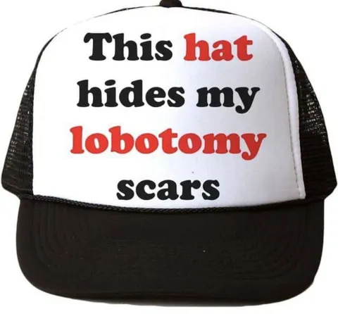 This Hat Hides My Lobotomy Scars