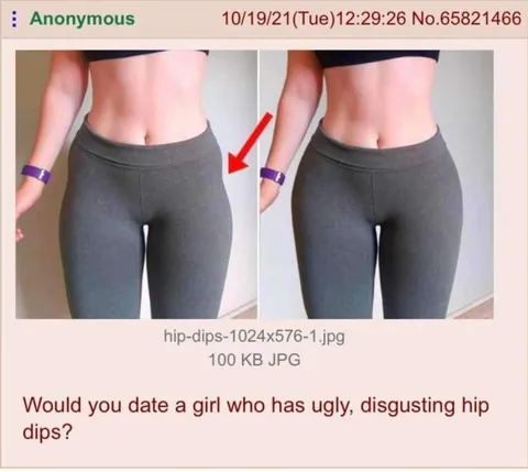 Would You Date a Girl With Hip Dips