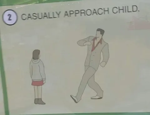 Casually Approach Child