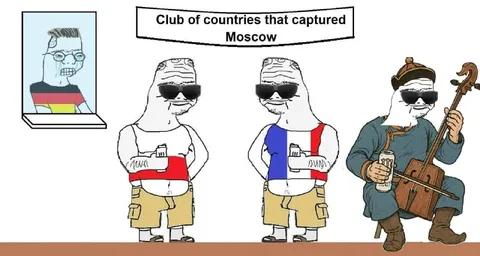 Countries That Captured Moscow Club