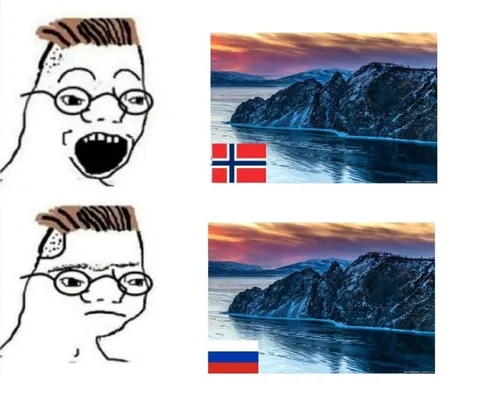 Норвегия лучше России