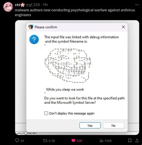 Psychological Warfare Against Antivirus Engineers