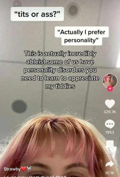 Personality Disorders and Tiddies