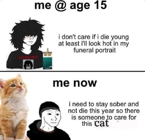 Me at 15 versus me now