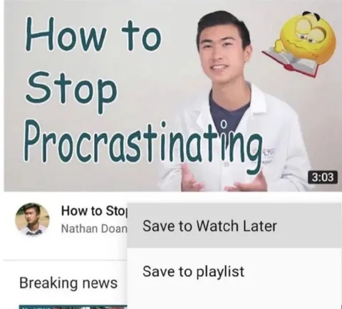 How to Stop Procrastinating Later