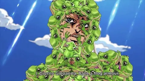 Giorno Giovanna Frog Armour