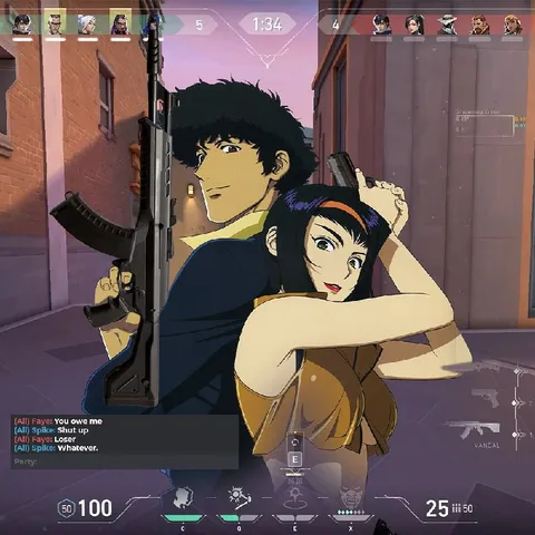 Faye and Spike in Valorant
