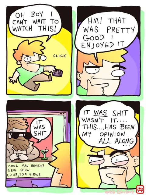The Contrarian Movie Reviewer