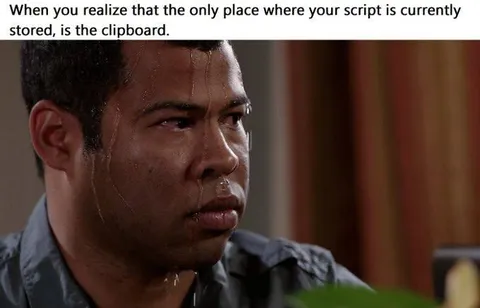 Script Stored in Clipboard