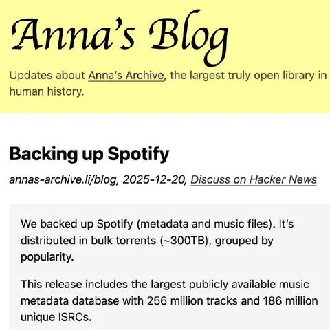 Backing Up Spotify