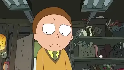 Morty Stabs a Cucumber