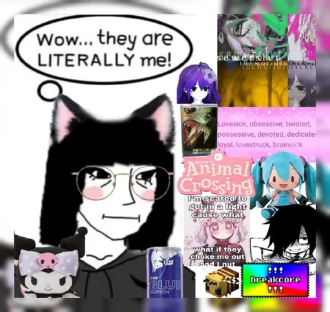 They Are Literally Me Collage