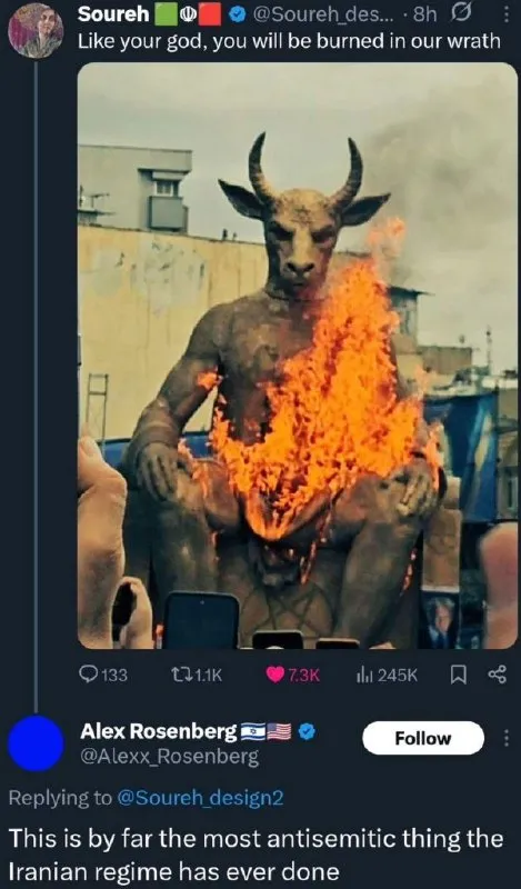 Burned Statue Sparks Outrage