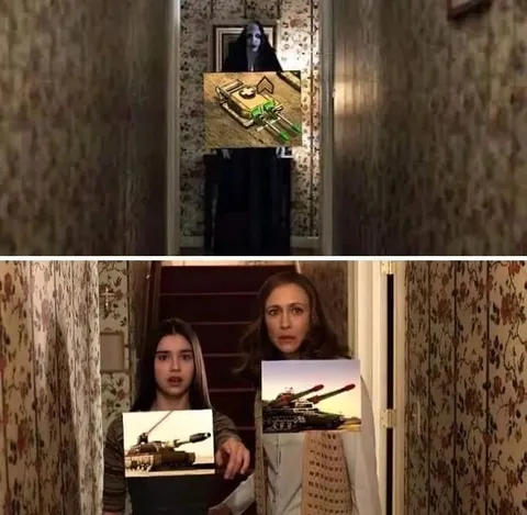 Танки в доме ужасов