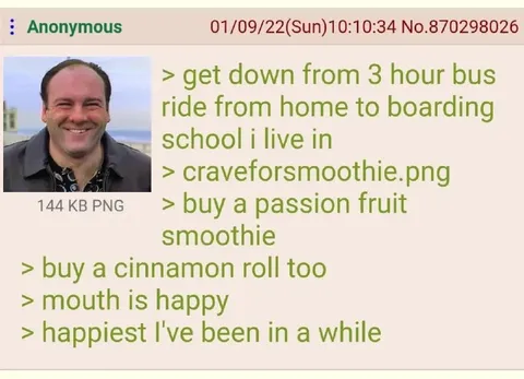 Happiest After a Smoothie