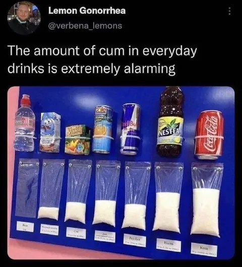 Cum in Everyday Drinks