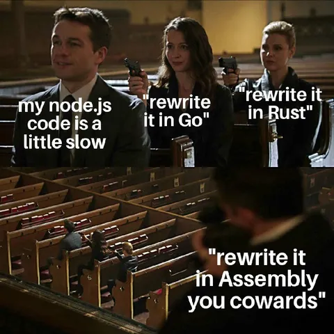 Rewrite It in Assembly
