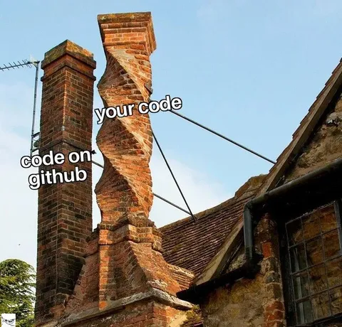 Your Code vs Code on GitHub