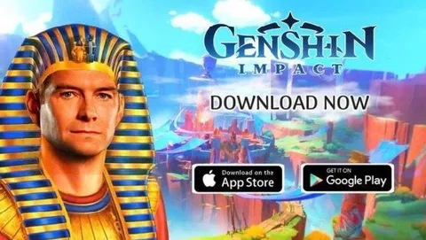 Pharaoh Homelander Genshin Ad