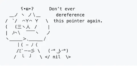 Don't Ever Dereference This Pointer