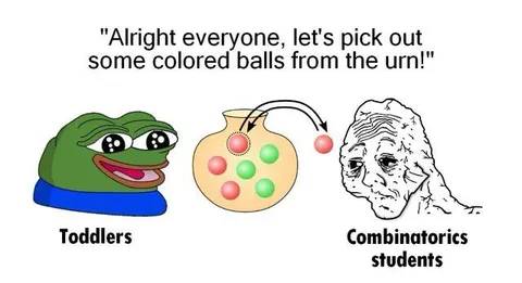 Colored Balls from the Urn