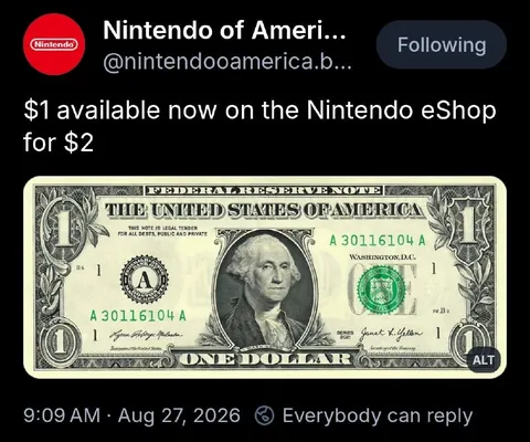 Nintendo eShop Dollar Deal