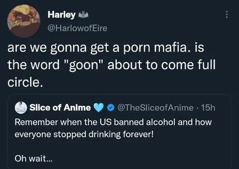 The Word Goon Comes Full Circle