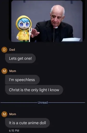 Dad Buys a Cute Anime Doll