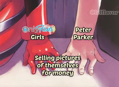 OnlyFans Girls and Peter Parker