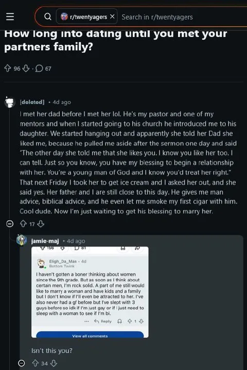 Meeting Her Dad Before Her