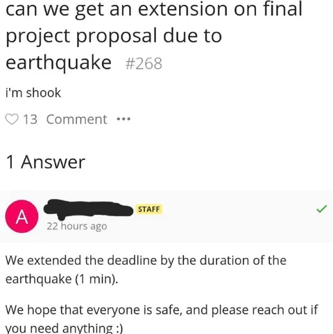 Earthquake Extension for Final Project