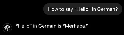 Hello in German Is Merhaba
