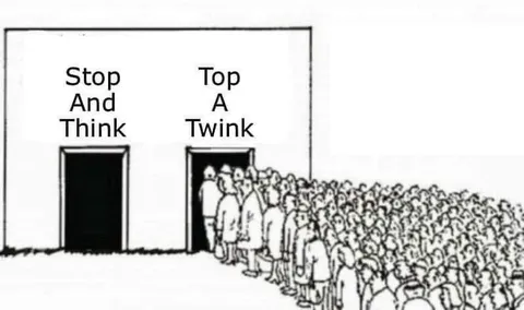 Stop and Think, Top a Twink