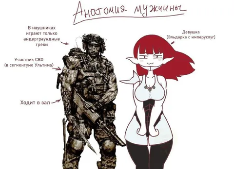 Анатомия мужчины