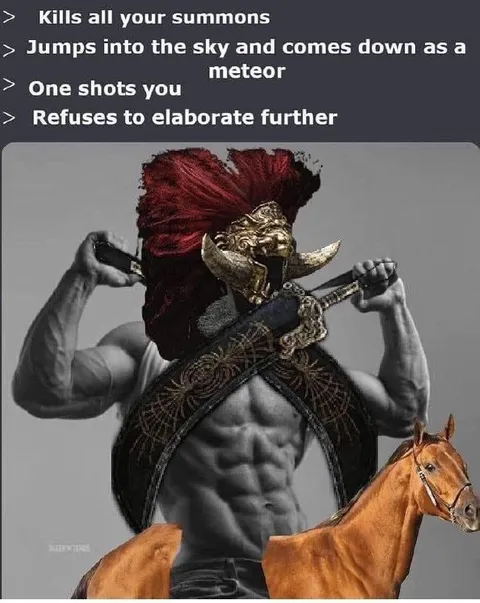 Radahn Refuses to Elaborate