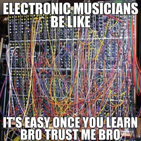 Electronic Musicians Be Like