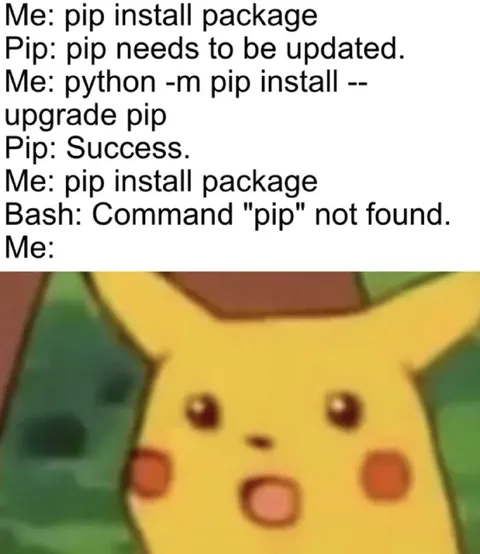 Pip Install Fails Again