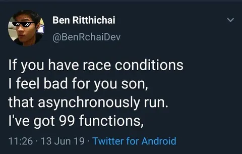 99 Functions Race Conditions