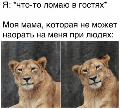 Мама злится молча