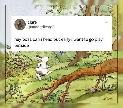 Rabbit Wants to Play Outside