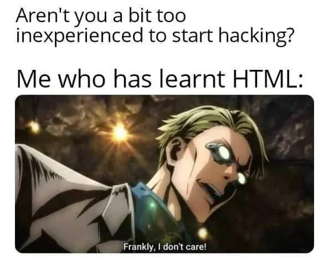 Learned HTML, Started Hacking