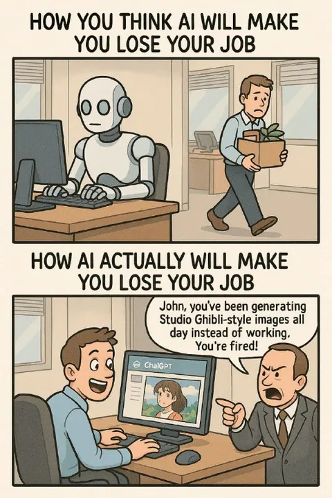 How AI Actually Makes You Lose Your Job