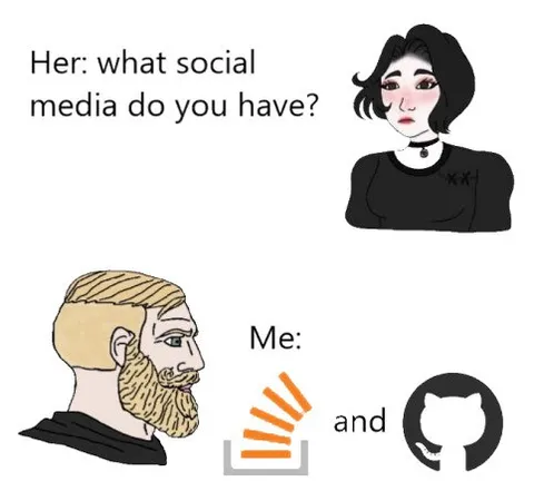Stack Overflow and GitHub Social Media